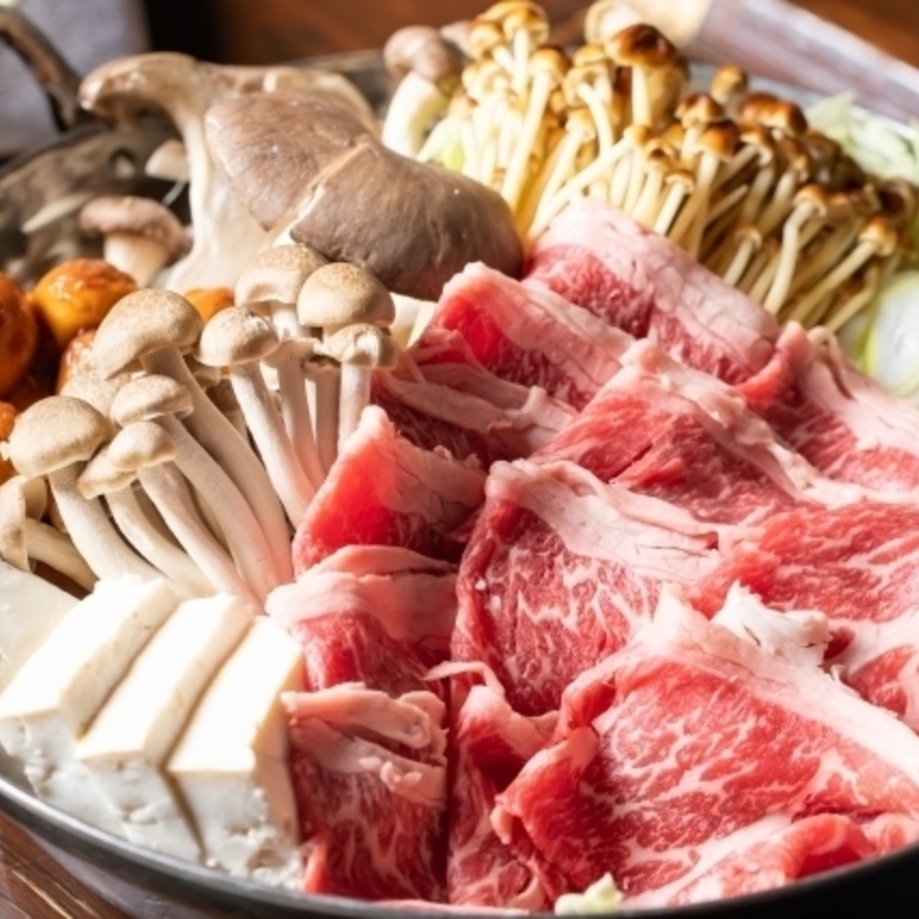 健康メニュー｜「すき焼き」野菜や豆腐も栄養満点