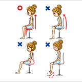 健康習慣｜座り方で腰痛対策