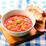 健康メニュー｜「野菜のこだわりスープ【ミネストローネ】」＋アレンジレシピ2品