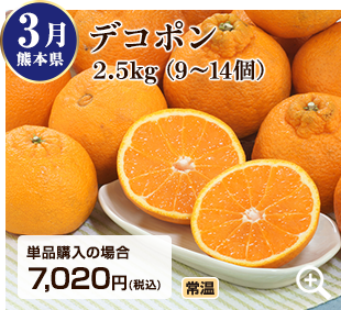 旬のフルーツ定期便 3月 宮崎県の日向夏4.5kg(20~40個) 詳細はこちら